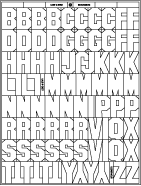 90 Consonate Sheet
