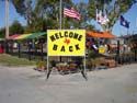 Yellow Magnet Welcome Back Sign. Armed Forces Support with Free Sign
