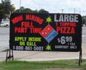 Magnetsigns Dominoes Pizza